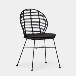 Klast Home Ratán|Sillas De Exterior>Kala Negro
