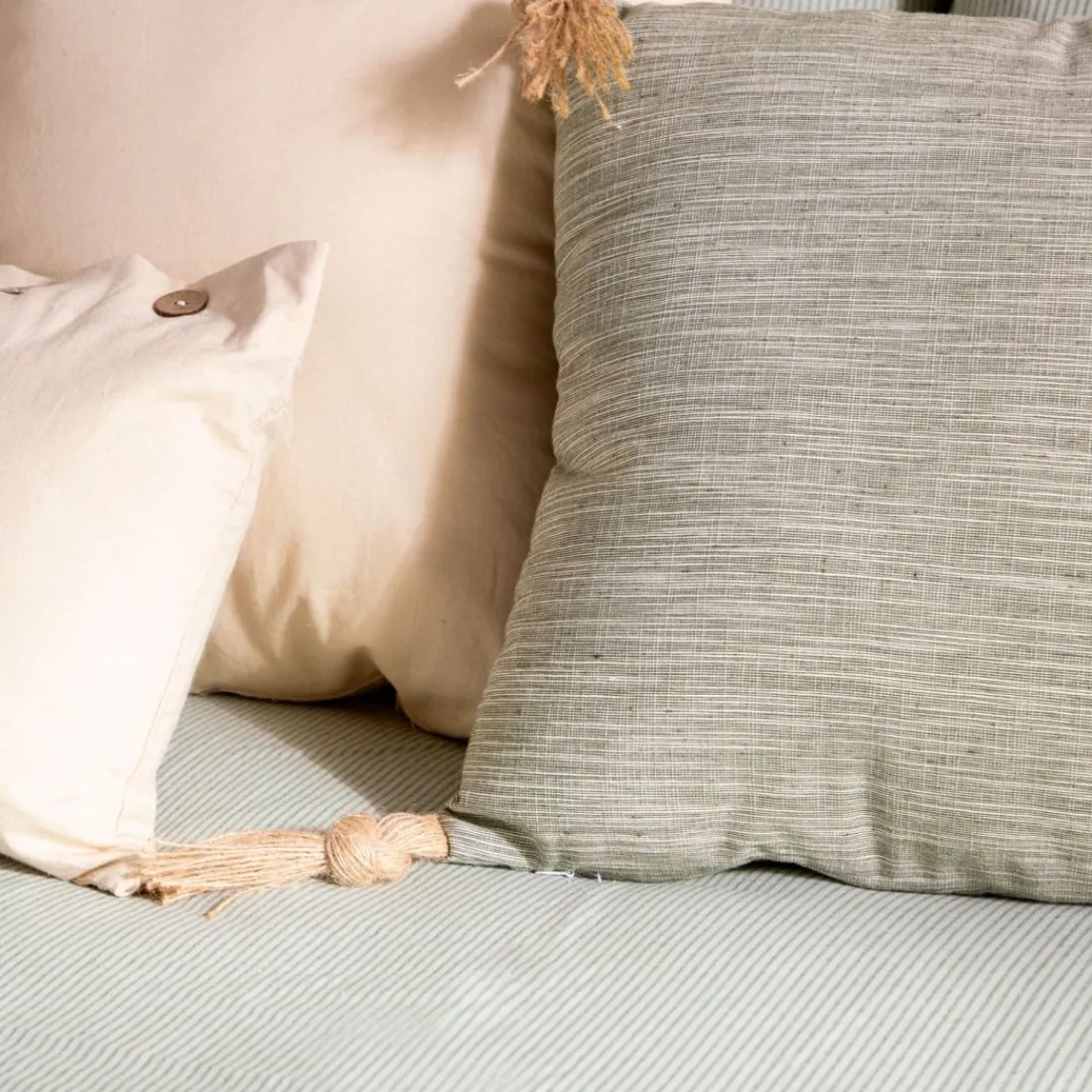 Klast Home Cojines Decorativos>Kama Verde/Gris