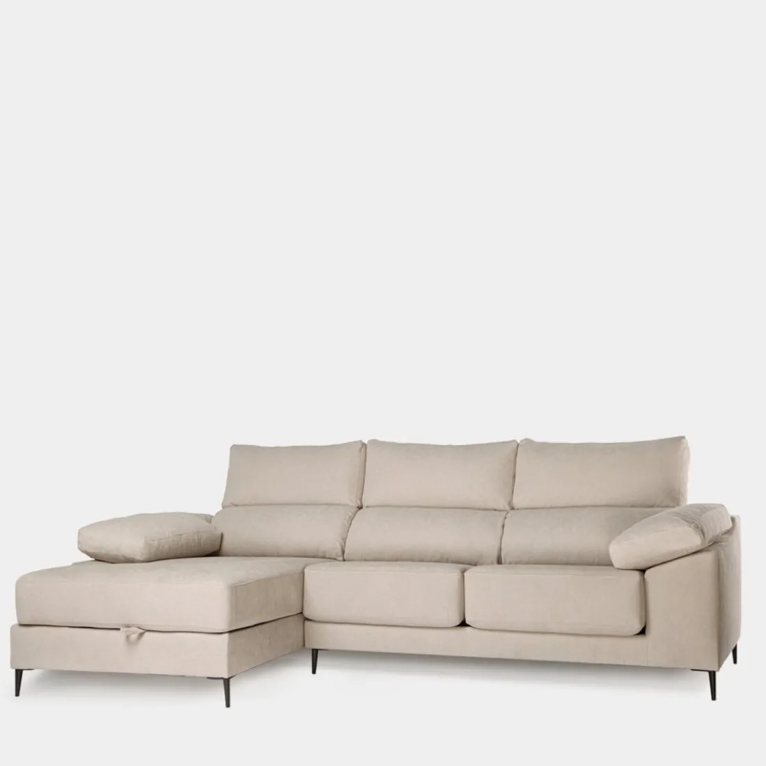 Klast Home Sofás Con Chaise Longue>Keira Beige