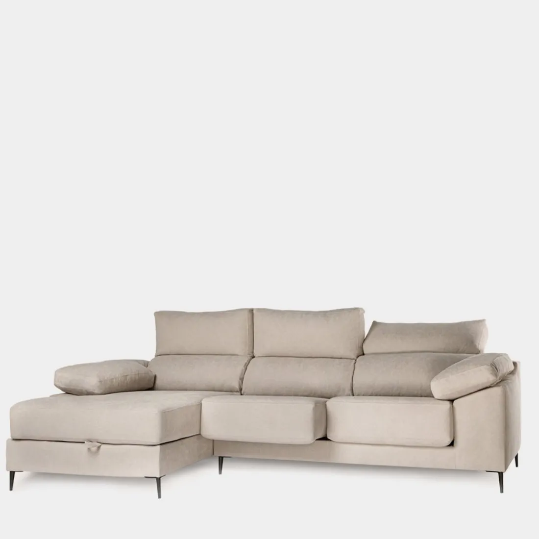Klast Home Sofás Con Chaise Longue>Keira Beige