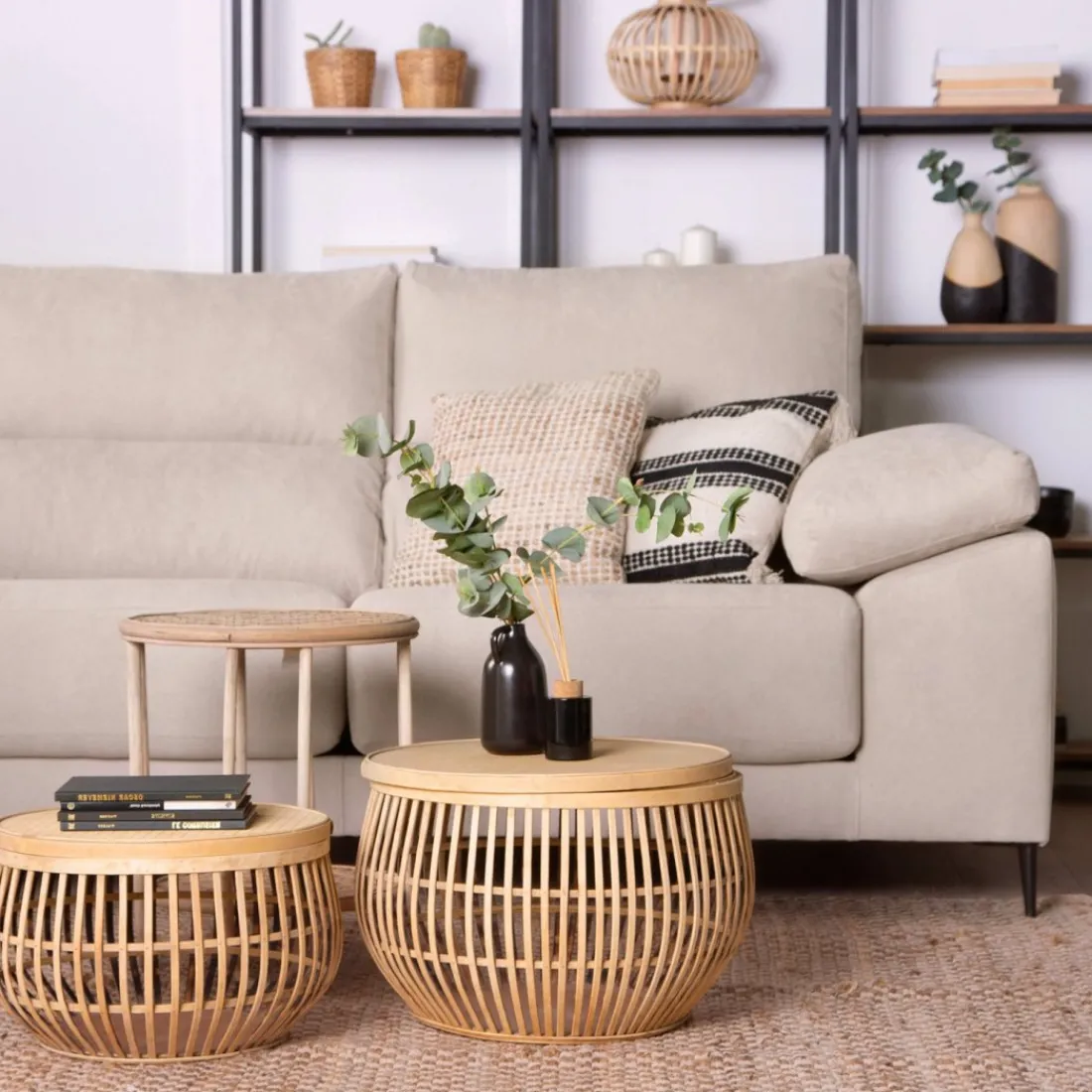 Klast Home Sofás Con Chaise Longue>Keira Beige