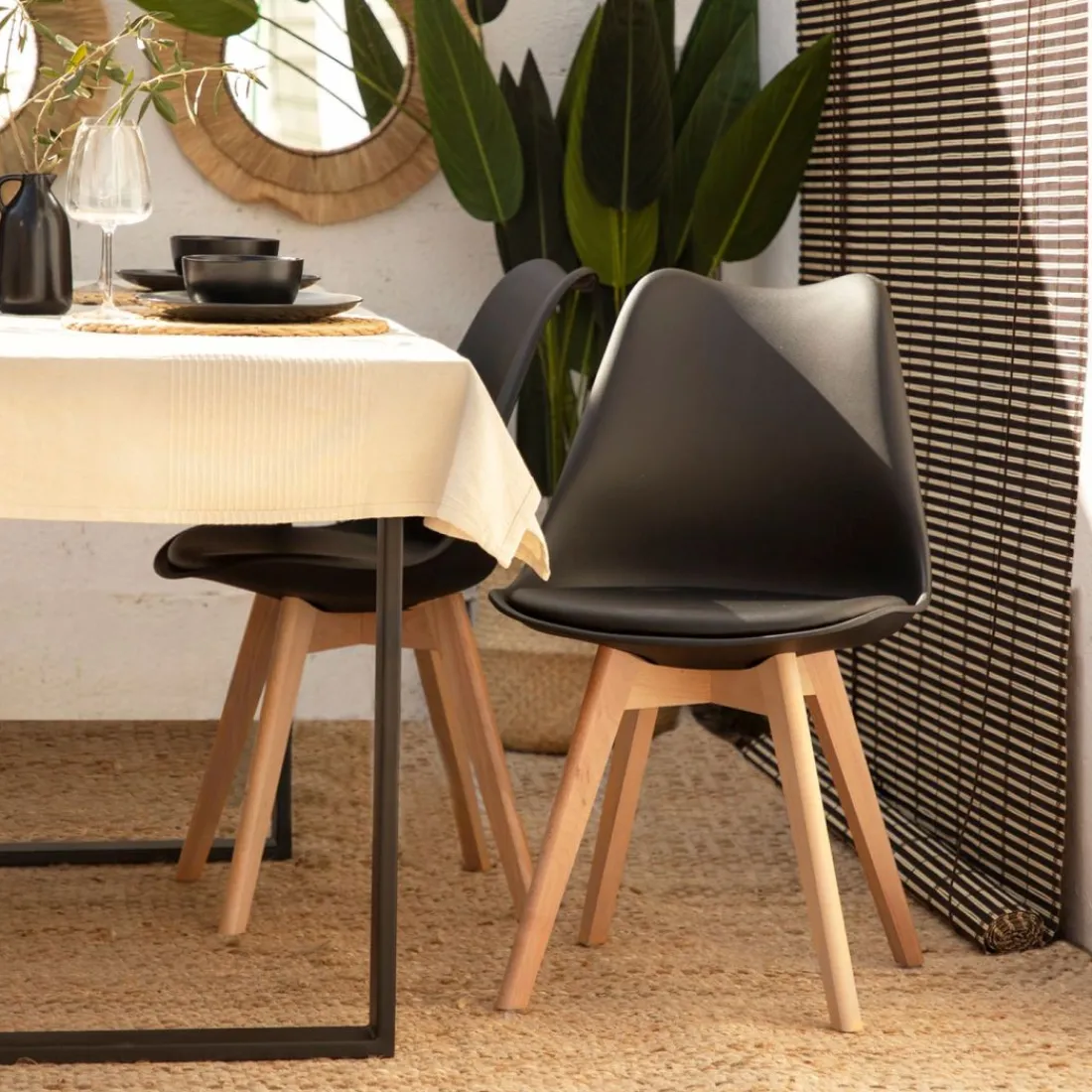 Klast Home Sillas De Exterior|Sillas De Comedor Y Cocina>Kler Negro
