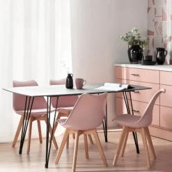 Klast Home Packs 4 Sillas Polipropileno|Sillas De Exterior>Kler Rosa