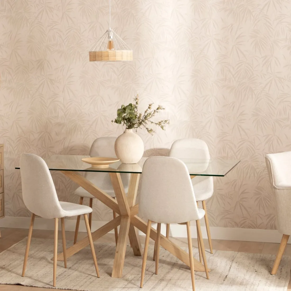 Klast Home Lámparas De Techo>Kopa Natural/Blanco/Natural/blanco