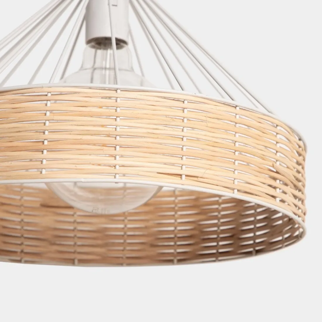 Klast Home Lámparas De Techo>Kopa Natural/Blanco/Natural/blanco