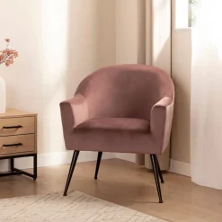 Klast Home Butacas Para Dormitorio|Sillones Y Butacas>Lauren Rosa