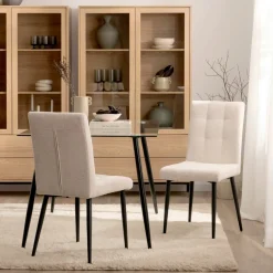 Klast Home Packs 2 Sillas Tapizadas|Sillas De Comedor Y Cocina>Leia