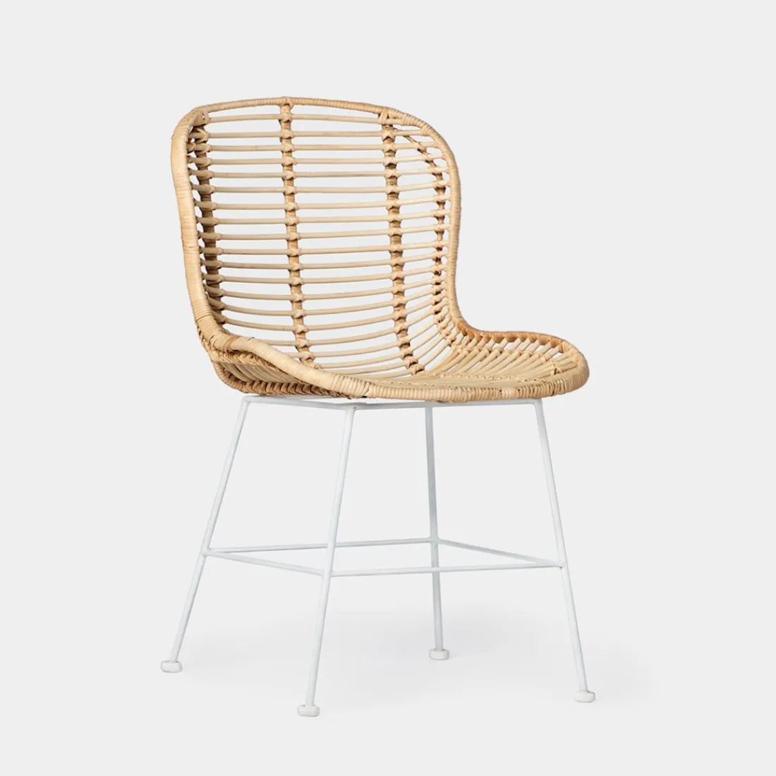 Klast Home Ratán|Sillas De Exterior>Leo Natural/Blanco