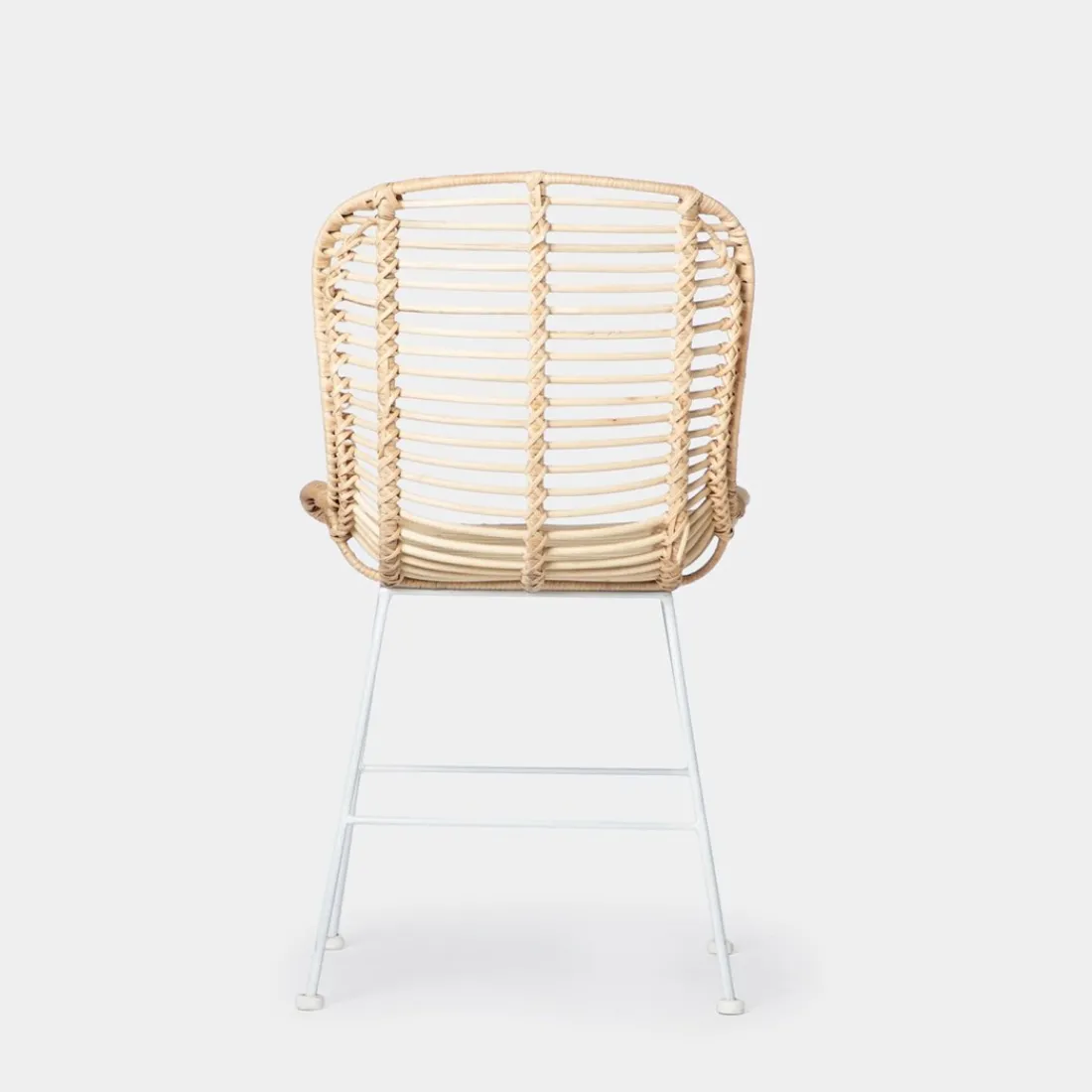 Klast Home Ratán|Sillas De Exterior>Leo Natural/Blanco