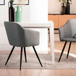 Klast Home Packs 2 Sillas Tapizadas|Sillas De Comedor Y Cocina><noscript><img width=