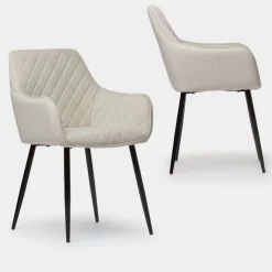 Klast Home Packs 2 Sillas Tapizadas|Sillas De Comedor Y Cocina>Lizel Beige