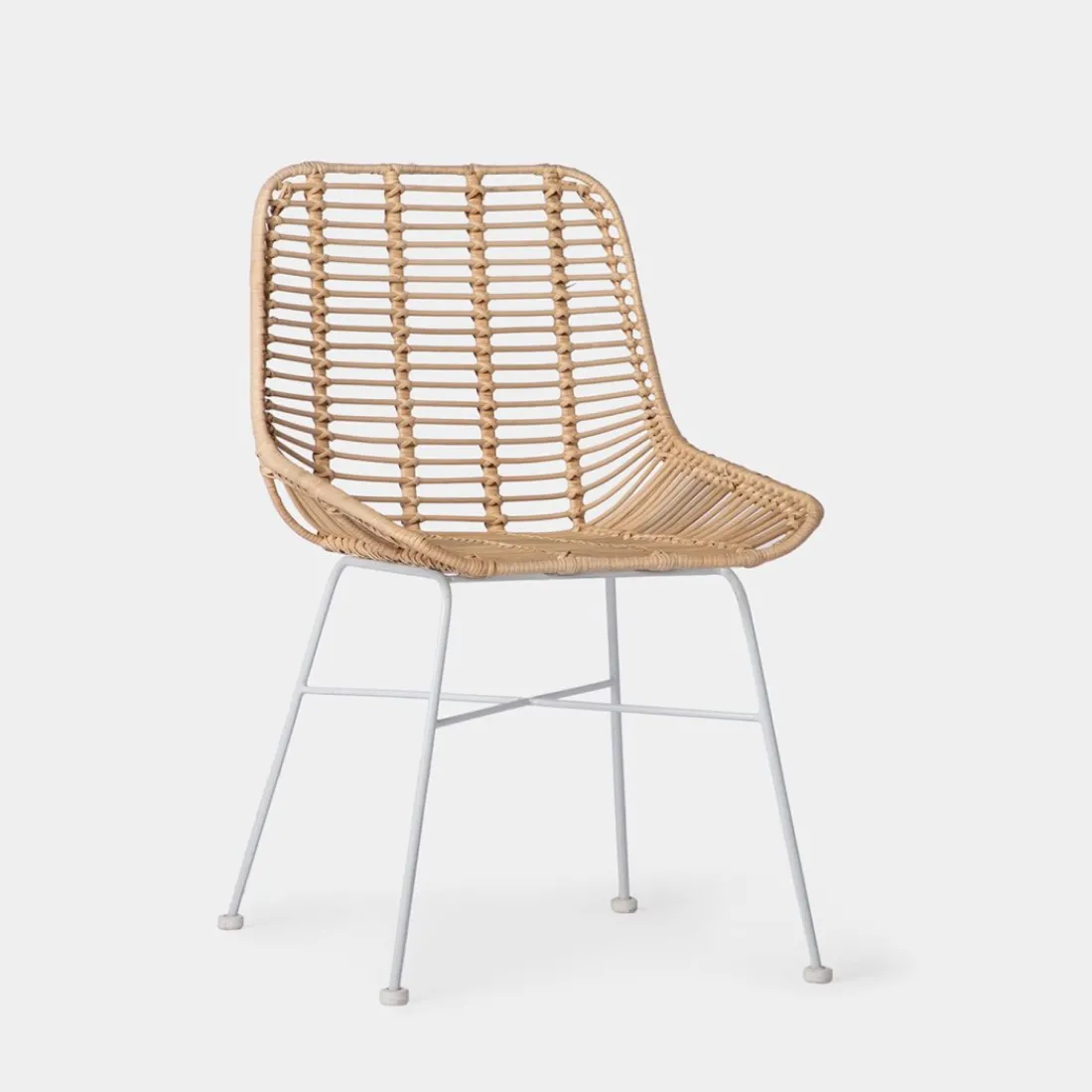 Klast Home Ratán|Packs 2 Sillas Ratán>Lui Natural/Blanco