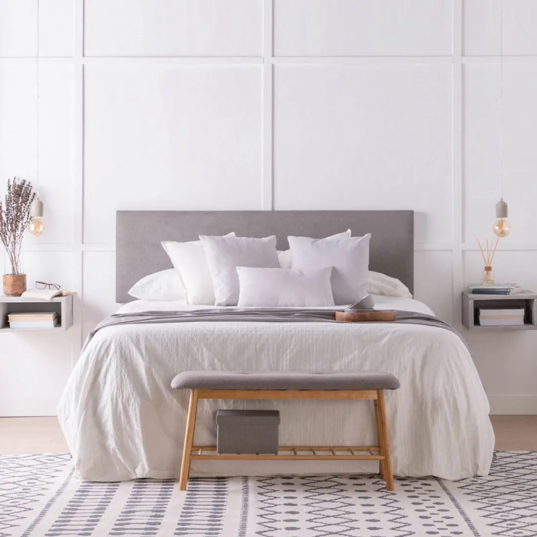 Klast Home Cabeceros De Cama>Malta Gris