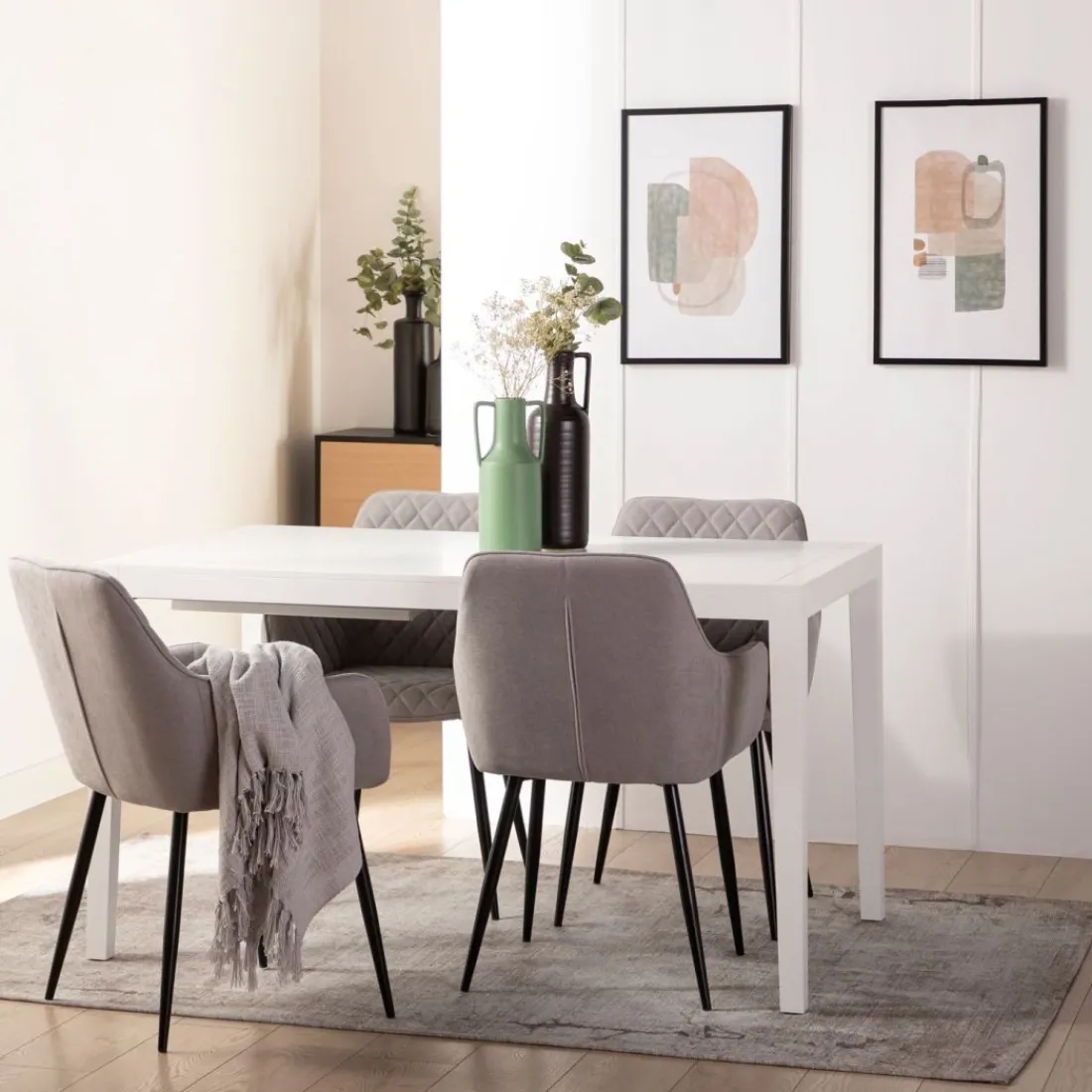 Klast Home Mesas Extensibles|Mesas De Comedor Y Cocina>Mara Blanco
