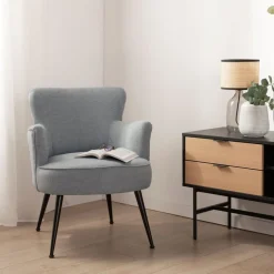 Klast Home Butacas Para Dormitorio|Sillones Y Butacas>Megan Gris