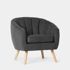 Klast Home Butacas Para Dormitorio|Sillones Y Butacas>Miler Gris oscuro