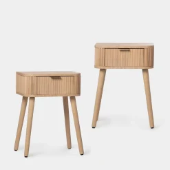 Klast Home Packs De 2 Mesitas De Noche|Mesitas De Noche>Mina