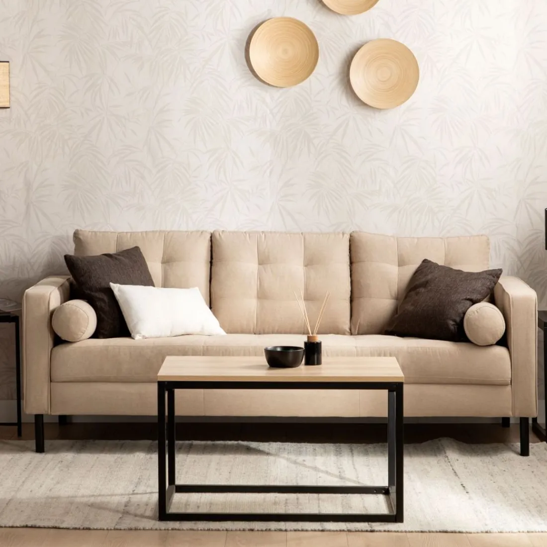 Klast Home Mesas De Centro>Navan Negro/Natural