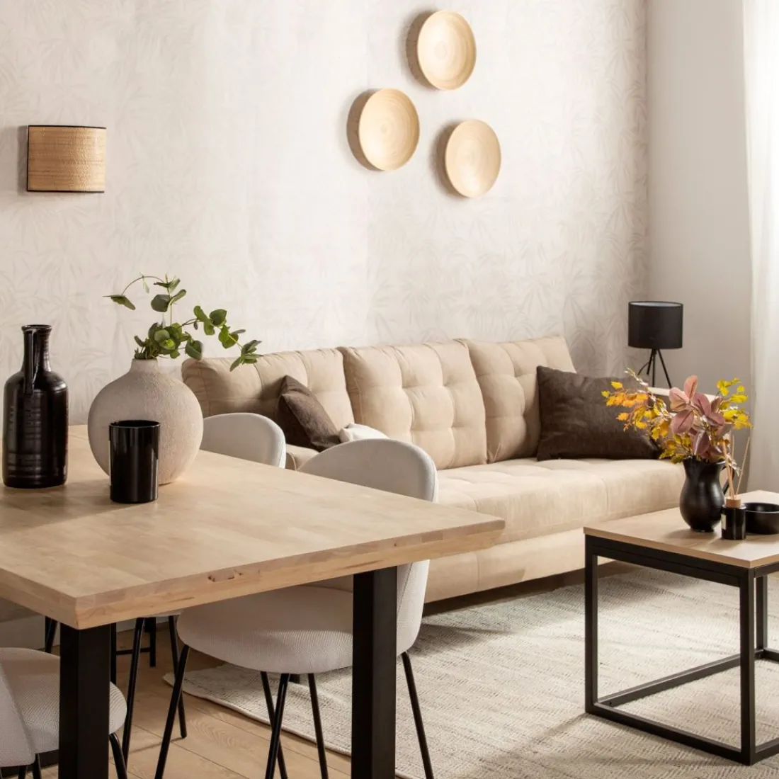 Klast Home Mesas De Centro>Navan Negro/Natural