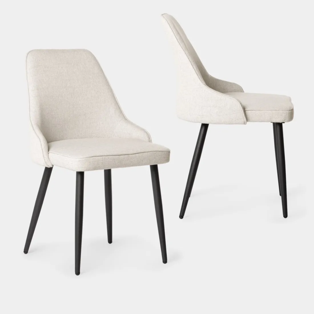 Klast Home Packs 2 Sillas Tapizadas|Sillas De Comedor Y Cocina>Nika Beige