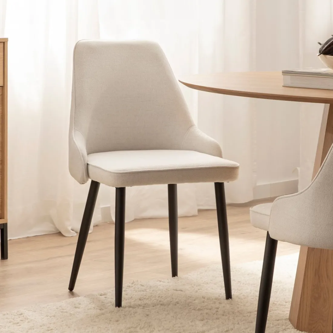 Klast Home Packs 2 Sillas Tapizadas|Sillas De Comedor Y Cocina>Nika Beige