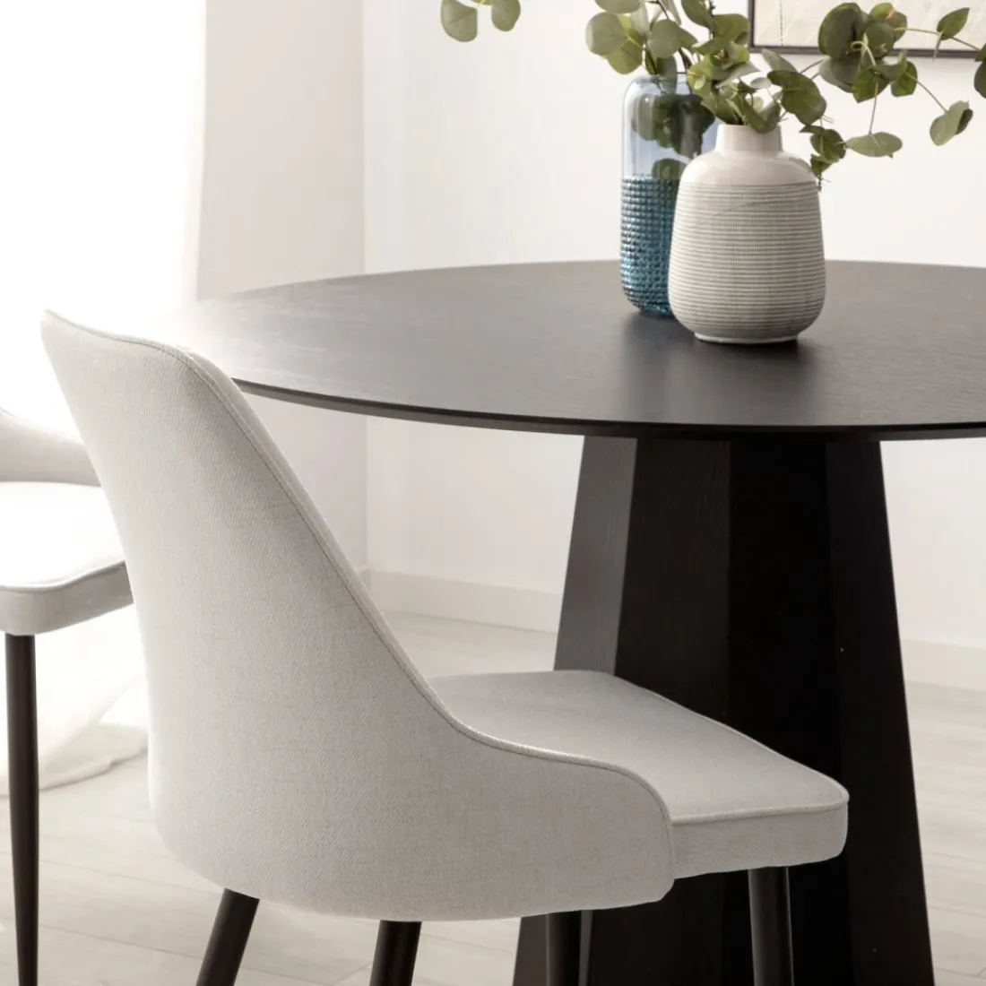 Klast Home Packs 2 Sillas Tapizadas|Sillas De Comedor Y Cocina>Nika Gris