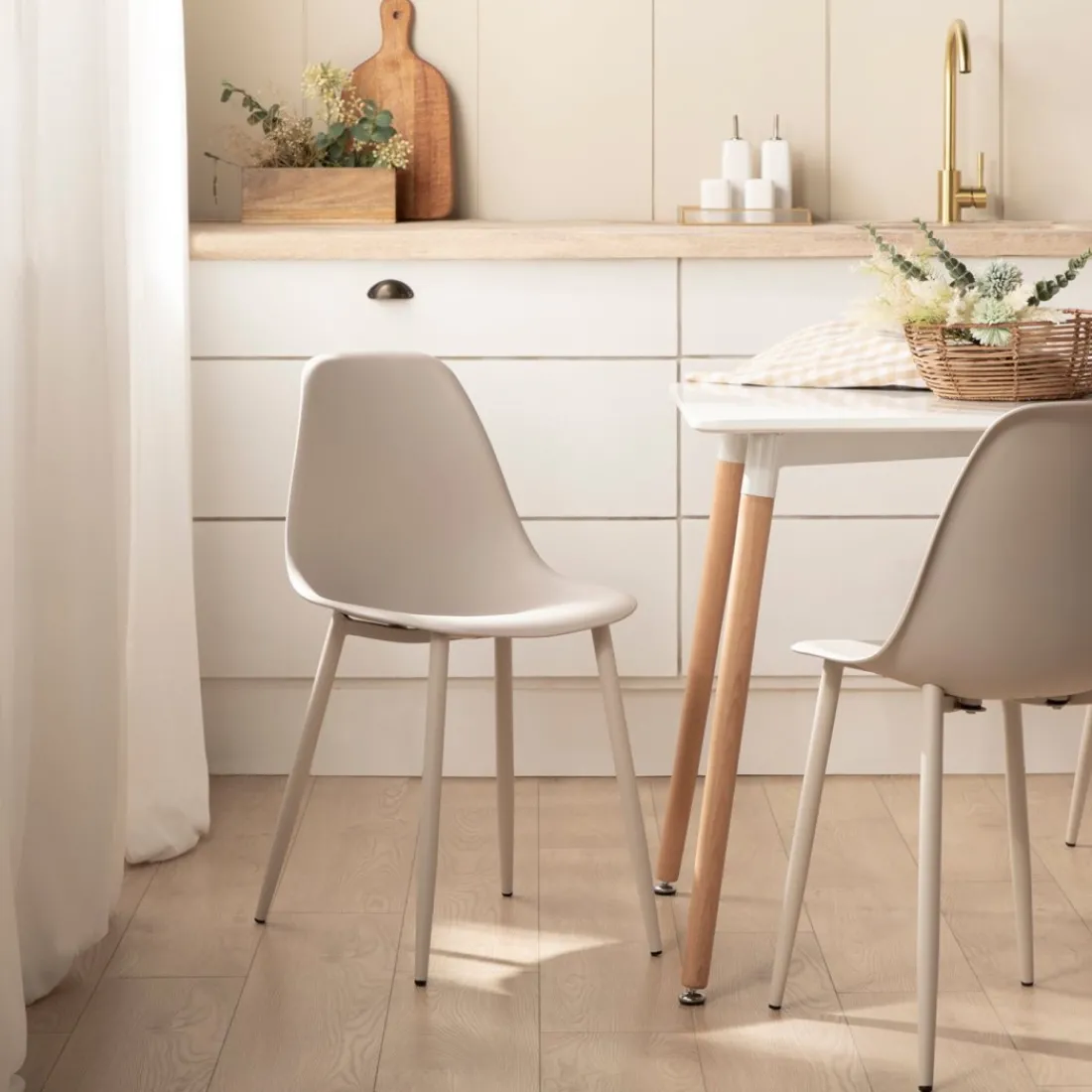 Klast Home Sillas De Exterior|Sillas De Comedor Y Cocina>Nina Beige