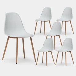 Klast Home Packs 6 Sillas Polipropileno|Sillas De Exterior>Nina Blanco