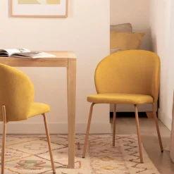 Klast Home Packs 4 Sillas Tapizadas|Sillas De Comedor Y Cocina><noscript><img width=