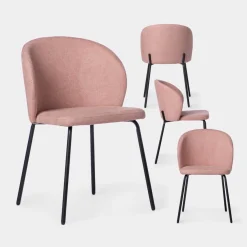 Klast Home Packs 4 Sillas Tapizadas|Sillas De Comedor Y Cocina>Norah Rosa