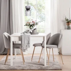 Klast Home Packs 4 Sillas Tapizadas|Sillas De Comedor Y Cocina>Olivia Gris