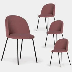 Klast Home Packs 4 Sillas Tapizadas|Sillas De Comedor Y Cocina>Olivia