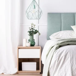 Klast Home Mesitas De Noche|Mesitas De Noche>Oslo Natural/Blanco/Natural/blanco