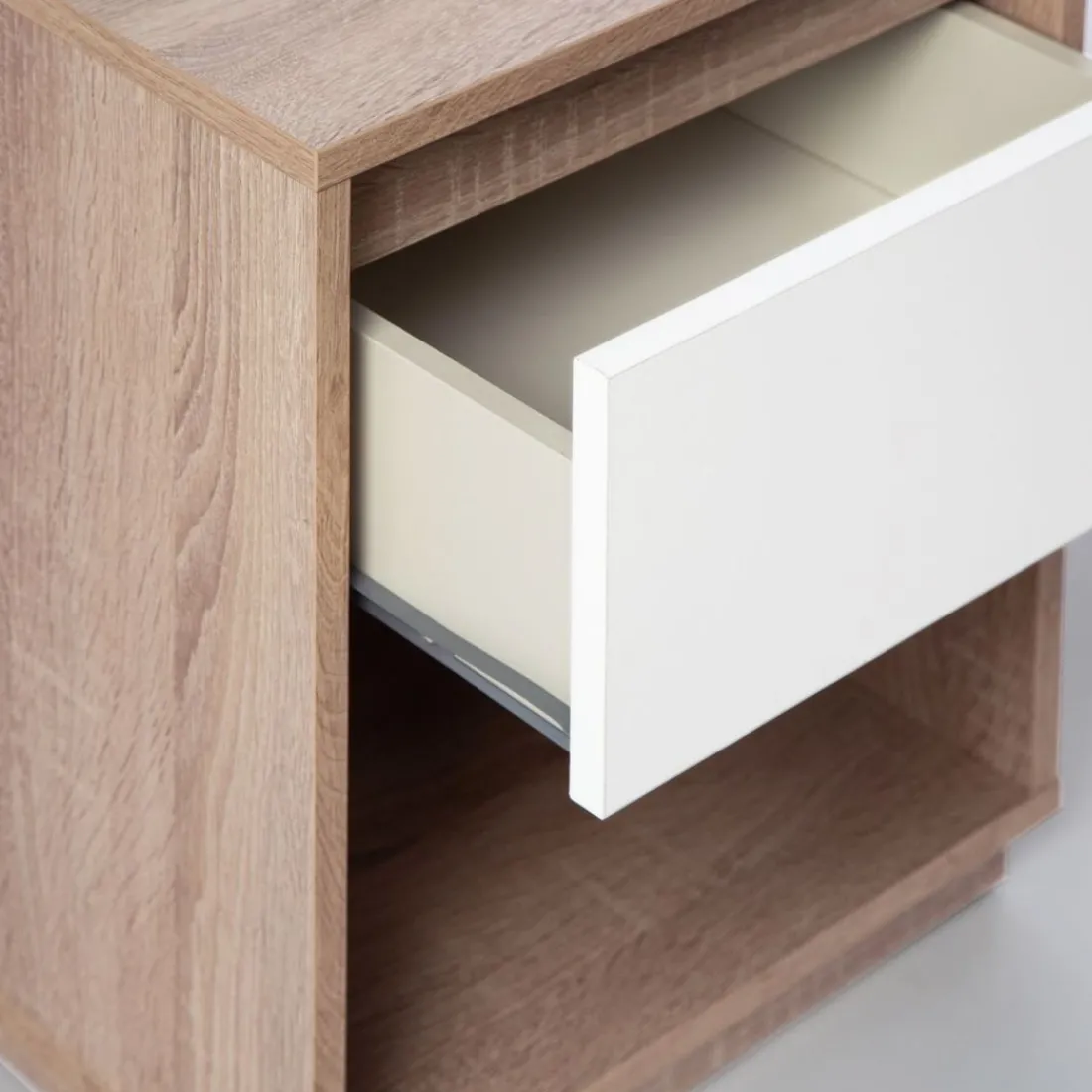 Klast Home Mesitas De Noche|Mesitas De Noche>Oslo Natural/Blanco/Natural/blanco