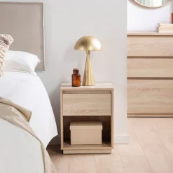 Klast Home Packs De 2 Mesitas De Noche|Mesitas De Noche>Oslo Natural/Natural/blanco