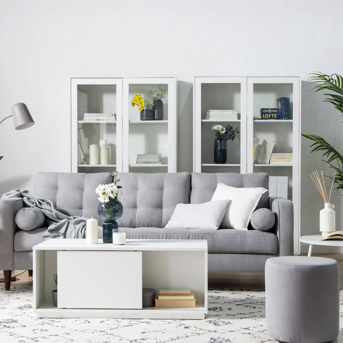 Klast Home Mesas De Centro>Oslo Blanco