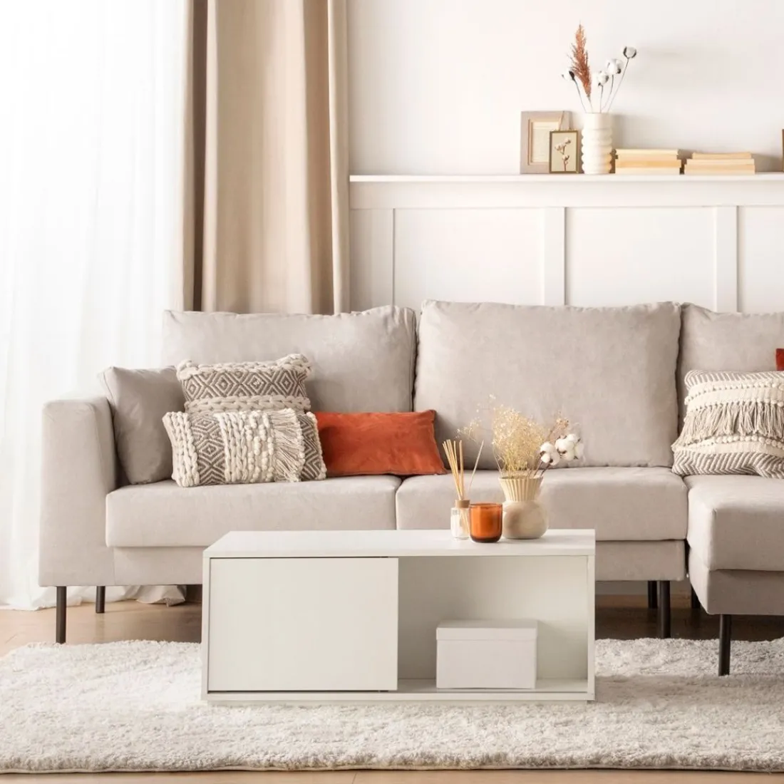 Klast Home Mesas De Centro>Oslo Blanco