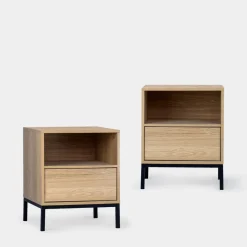 Klast Home Packs De 2 Mesitas De Noche|Mesitas De Noche>Remi