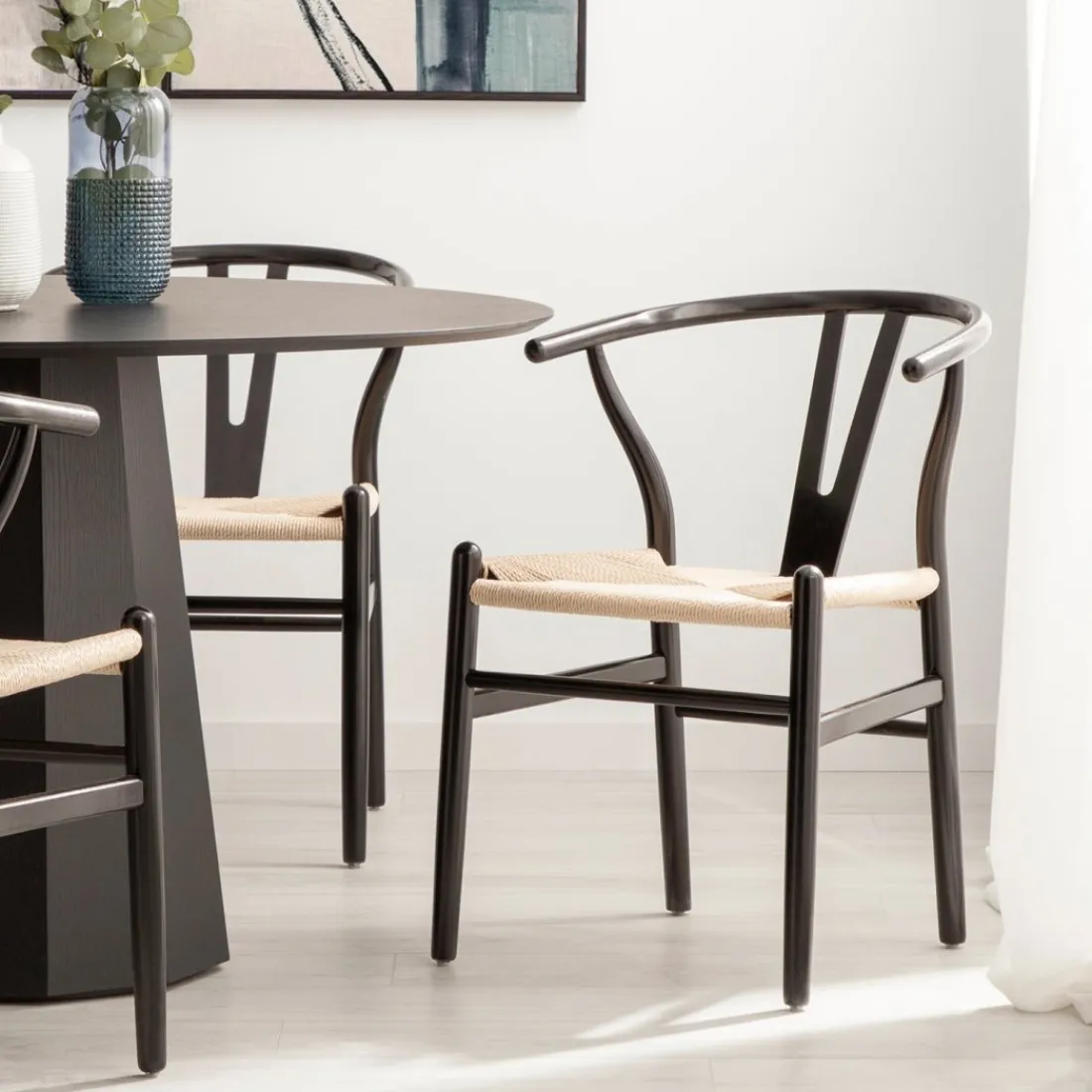 Klast Home Packs 2 Sillas Madera>Roni Negro