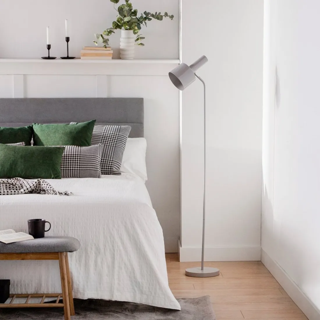 Klast Home Lámparas De Pie>Ror Gris