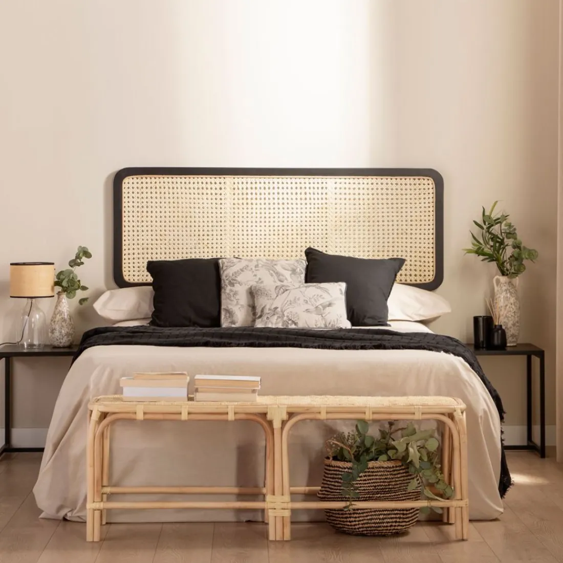 Klast Home Ratán|Cabeceros De Cama>Saly