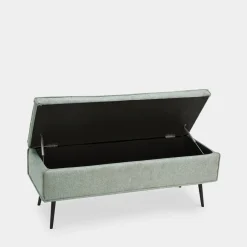 Klast Home Descalzadores Y Baúles Para Pie De Cama|Bancos Para Dormitorio Y Recibidor>Sanna Menta