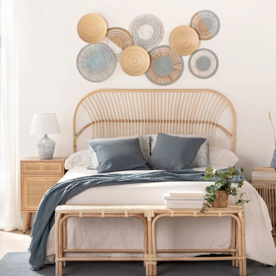 Klast Home Ratán|Descalzadores Y Baúles Para Pie De Cama>Saro