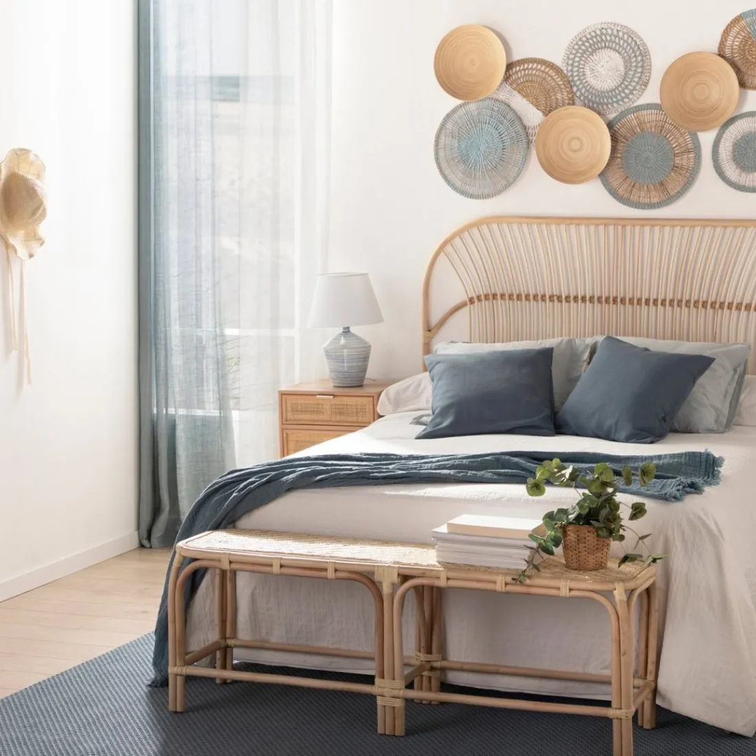 Klast Home Ratán|Descalzadores Y Baúles Para Pie De Cama>Saro