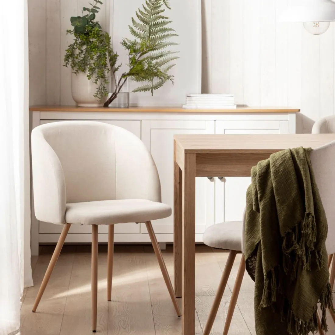 Klast Home Packs 2 Sillas Tapizadas|Sillas De Comedor Y Cocina>Scot Beige