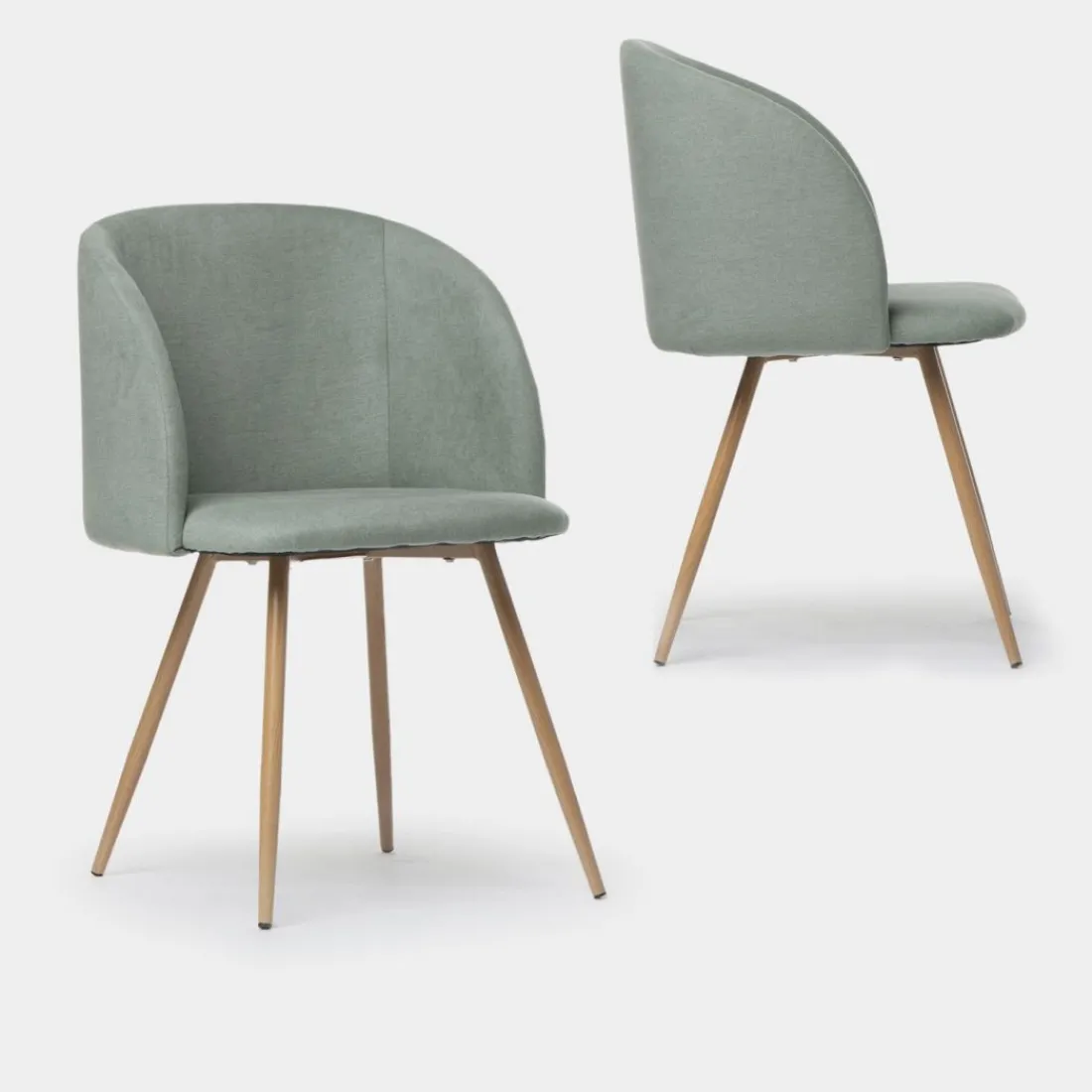 Klast Home Packs 2 Sillas Tapizadas|Sillas De Comedor Y Cocina>Scot Verde