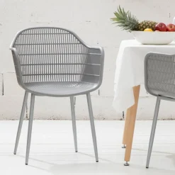 Klast Home Sillas De Exterior|Sillas De Comedor Y Cocina>Soren Gris