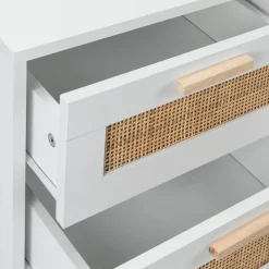 Klast Home Packs De 2 Mesitas De Noche|Mesitas De Noche>Tahiti Blanco