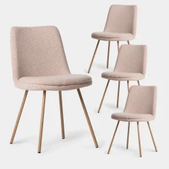 Klast Home Packs 4 Sillas Tapizadas|Sillas De Comedor Y Cocina>Tera