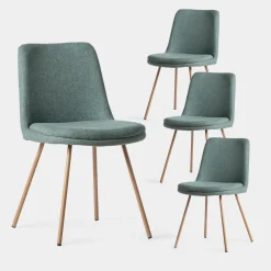 Klast Home Packs 4 Sillas Tapizadas|Sillas De Comedor Y Cocina>Tera